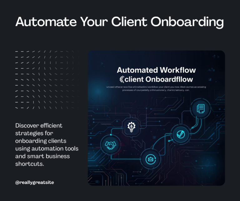 How to Automate Your Client Onboarding (Without Hiring Anyone)