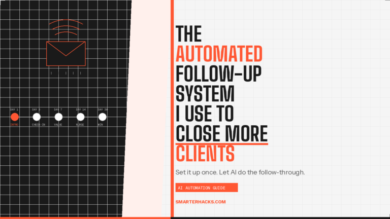 The Automated Follow-Up System I Use to Close More Clients