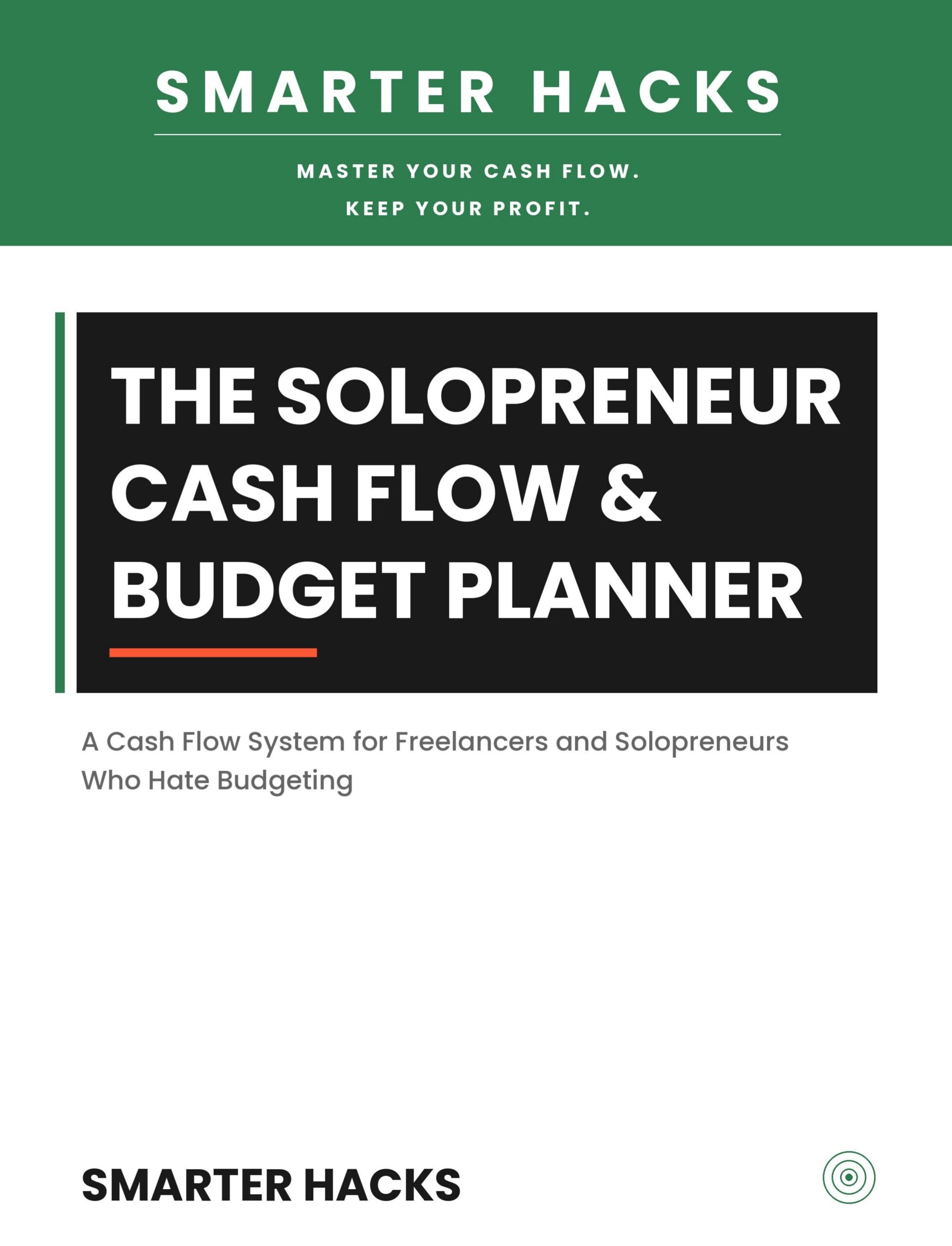 The Solopreneur Cash Flow & Budget Planner