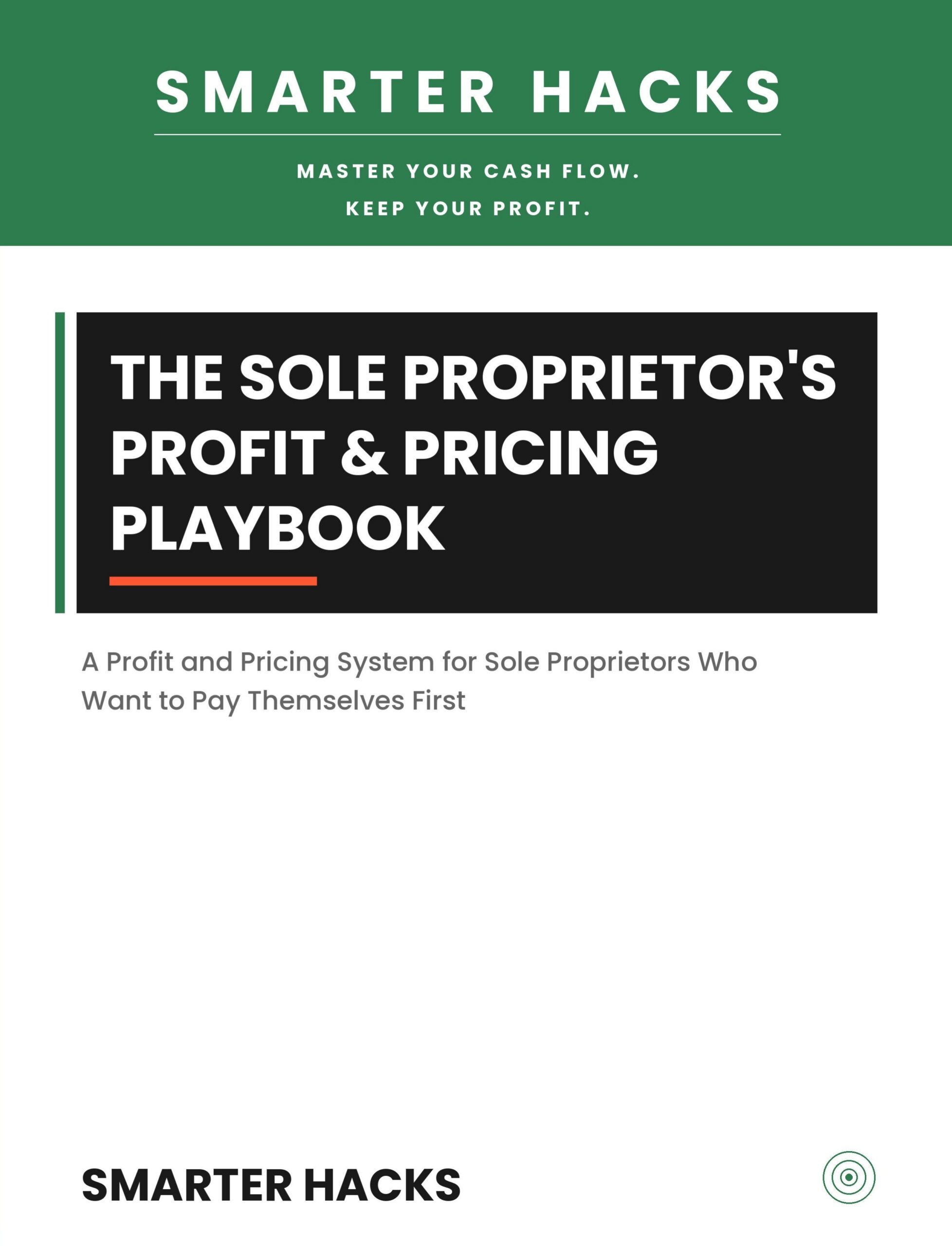 The Sole Proprietor's Profit & Pricing Playbook